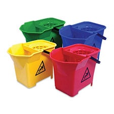 MOP BUCKETS AND WRINGERS