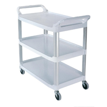 Rubbermaid X-tra Utility Trolley White - Click to Enlarge