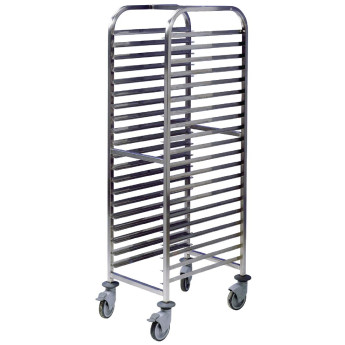 EAIS Stainless Steel Trolley 20 Shelves - Click to Enlarge