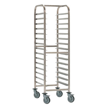 Matfer Bourgeat Patisserie Racking Trolley 20 Shelves - Click to Enlarge