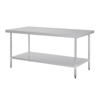 Vogue Stainless Steel Centre Table 1800mm - Click to Enlarge