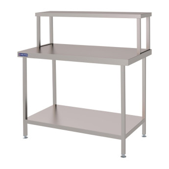 Holmes Stainless Steel Wall Table Welded with Gantry 600(D)mm - Click to Enlarge