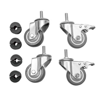 Vogue Castors for Vogue Stainless Steel Tables (Pack of 4) - Click to Enlarge