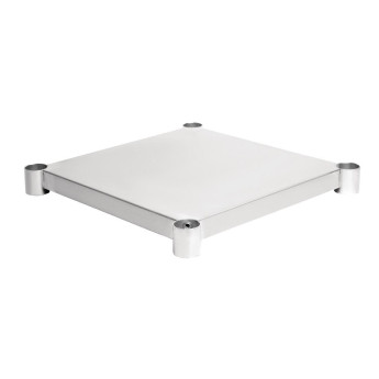 Vogue Stainless Steel Table Shelf 600x600mm - Click to Enlarge