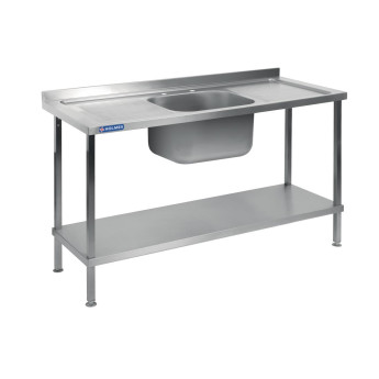 Holmes Stainless Steel Sink Double Drainer 1800mm - Click to Enlarge