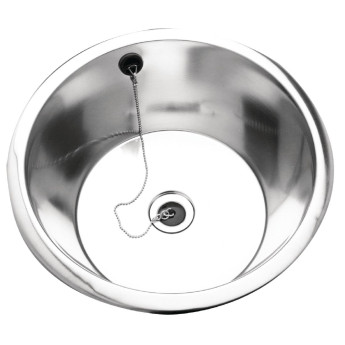 KWC DVS Rimmed Edge Inset Sink Bowl - Click to Enlarge