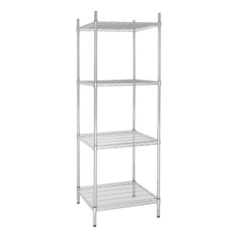 Vogue 4 Tier Wire Tower Unit 610x610mm - Click to Enlarge