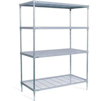 Craven 4 Tier Nylon Coated Wire Shelving 1700x875x391mm - Click to Enlarge
