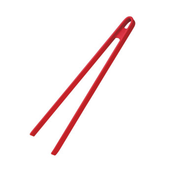 Vogue Silicone Tweezer Tongs Red 11" - Click to Enlarge