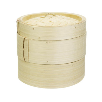 Vogue Bamboo Food Steamer 152mm - Click to Enlarge