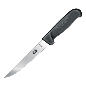 Victorinox Fibrox Straight Boning Knife 12.5cm - Click to Enlarge
