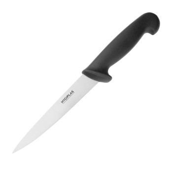 Hygiplas Fillet Knife Black 15cm - Click to Enlarge