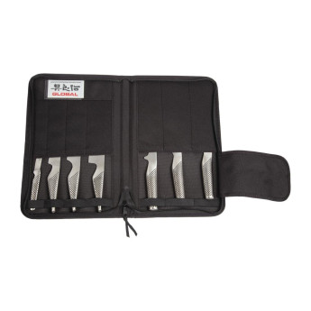 Global 7 Piece Knife Set with Case - Click to Enlarge