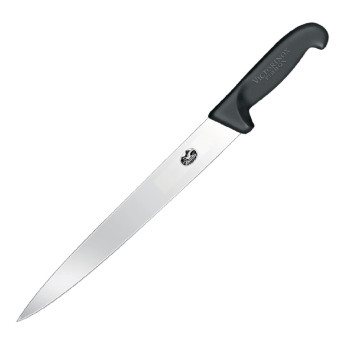 Victorinox Fibrox Slicing Knife 25.5cm - Click to Enlarge
