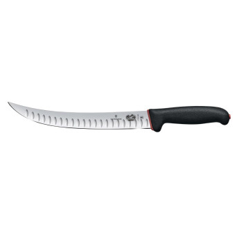 Victorinox Fibrox Dual Grip Butchery Knife Fluted Edge 25cm - Click to Enlarge