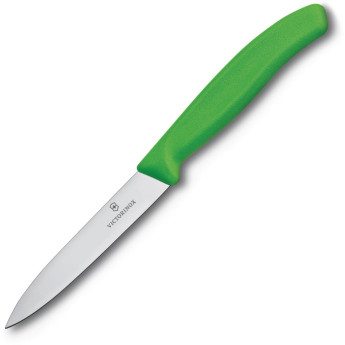 Victorinox Paring Knife Green 10cm - Click to Enlarge
