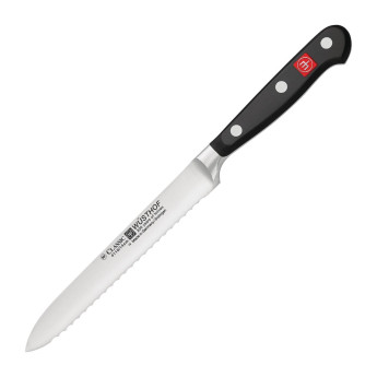 Wusthof Classic Serrated Utility Knife 5" - Click to Enlarge