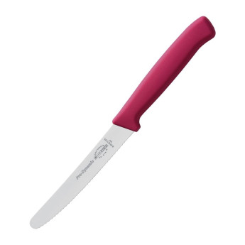 Dick Pro Dynamic Serrated Utility Knife Pink 11cm - Click to Enlarge