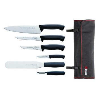 Dick Pro Dynamic 6 Piece Knife Set with Wallet - Click to Enlarge