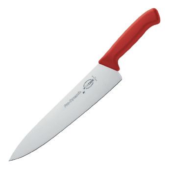 Dick Pro Dynamic HACCP Chefs Knife Red 25.5cm - Click to Enlarge