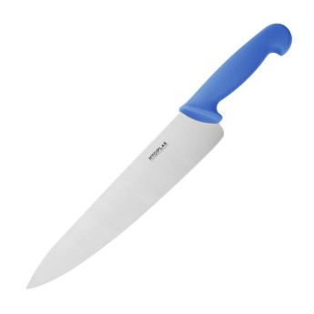 Hygiplas Chefs Knife Blue 25.5cm - Click to Enlarge