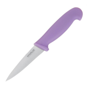 Hygiplas Paring Knife Purple - 3 1/2" - Click to Enlarge