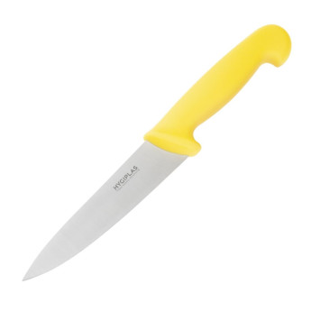 Hygiplas Chefs Knife Yellow 16cm - Click to Enlarge