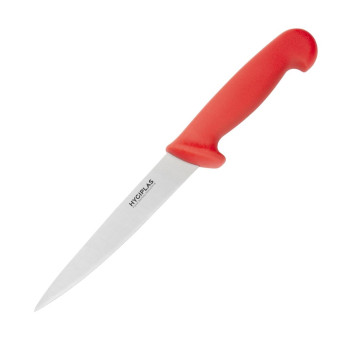 Hygiplas Fillet Knife Red 15cm - Click to Enlarge