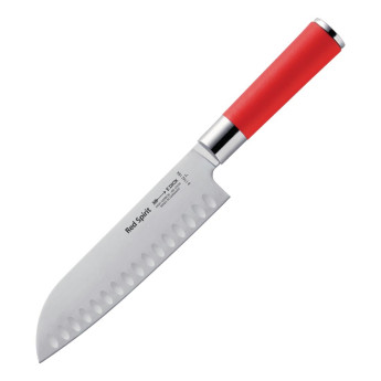 Dick Red Spirit Fluted Santoku Knife 18cm - Click to Enlarge