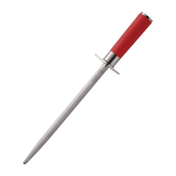 Dick Red Spirit Round Standard Knife Sharpening Steel 25cm - Click to Enlarge
