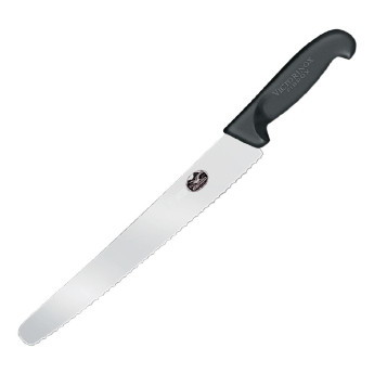 Victorinox Serrated Curved Blade Pastry Knife 25.5cm - Click to Enlarge