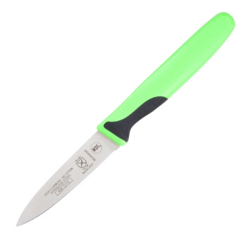 Mercer Culinary Millennia Slim Paring Knife Green 7.6cm - Click to Enlarge