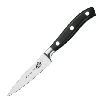 Victorinox Fully Forged Paring Knife Black 10cm - Click to Enlarge