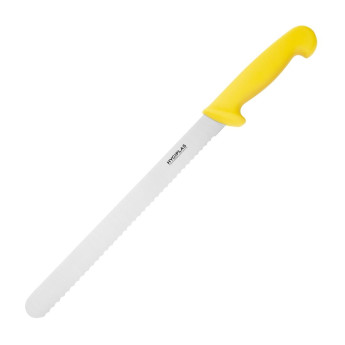 Hygiplas Serrated Slicer Yellow 30.5cm - Click to Enlarge
