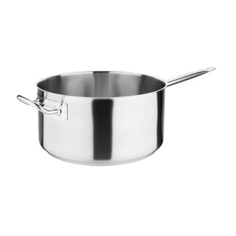 Vogue Stainless Steel Saucepan 320mm - Click to Enlarge