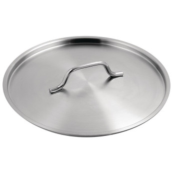 Vogue Stainless Steel Saucepan Lid 300mm - Click to Enlarge