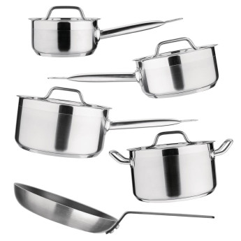 Essentials Cook Like A Pro 5-Piece Cookware Set - Click to Enlarge