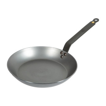 De Buyer Mineral B Black Iron Induction Frying Pan 280mm - Click to Enlarge
