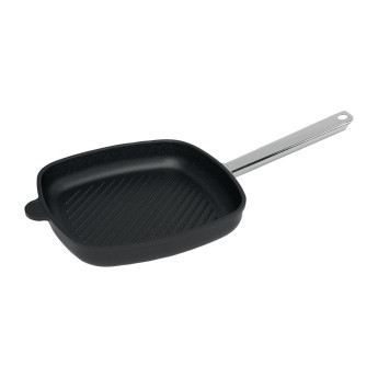 AMT Gastroguss Flat Square Grill Pan 260x260mm - Click to Enlarge