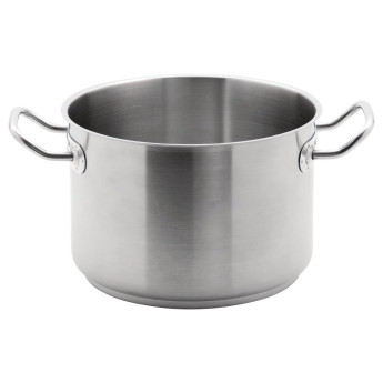 Vogue Stainless Steel Stew Pan 7Ltr - Click to Enlarge
