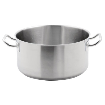 Vogue Stainless Steel Stew Pan 12.5Ltr - Click to Enlarge