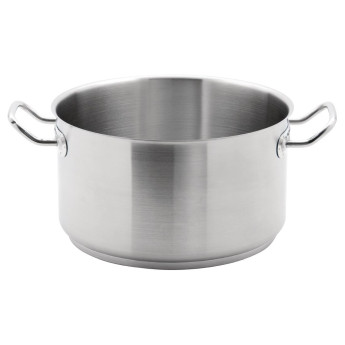 Vogue Stainless Steel Stew Pan 9.5Ltr - Click to Enlarge