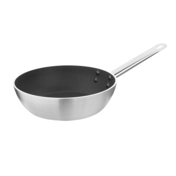 Vogue Non Stick Induction Flared Saute Pan 240mm - Click to Enlarge