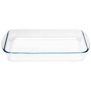 Pyrex Rectangular Glass Roaster Dish 400mm - Click to Enlarge