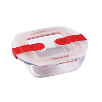 Pyrex Cook and Heat Square Dish with Lid - Click to Enlarge