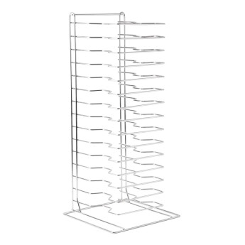 Vogue Pizza Pan Stacking Rack 15 Slot - Click to Enlarge