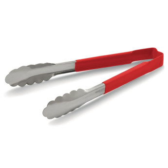 Vollrath Red Utility Grip Kool Touch Tong 12" - Click to Enlarge