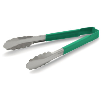 Vollrath Green Utility Grip Kool Touch Tong 12" - Click to Enlarge