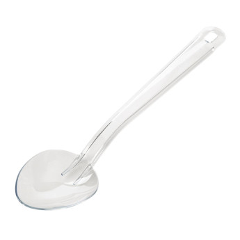 Matfer Bourgeat Exoglass Serving Spoon Clear 13" - Click to Enlarge
