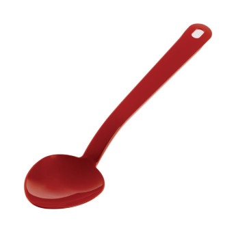 Matfer Bourgeat Exoglass Serving Spoon Red 13" - Click to Enlarge
